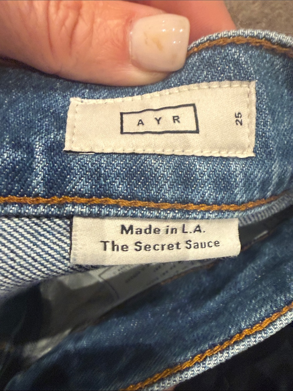 AYR secret Sauce women’s Jeans size 25 - Picture 2 of 9